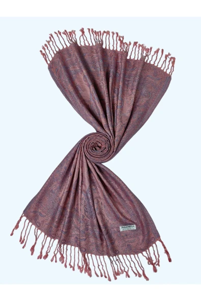 Işıl İpek - Etnik Desen Paşmina Şal 75x190 - Resim 4