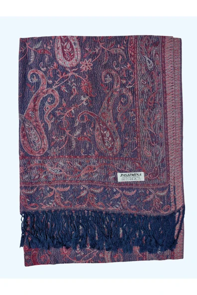 Işıl İpek - Etnik Desen Paşmina Şal 75x190 - 2