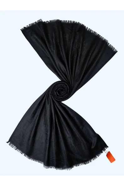 Işıl İpek - H Desen Kaşmir İpek Şal 75x190 cm - 2