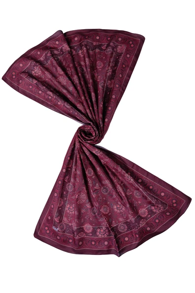 Enba Etnik Desenli Soft Pamuklu Şal 75x190 cm - Resim 3