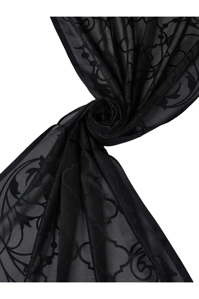 Mısırlı Eşarpları Devore Etnik Desen Şal - Resim 3