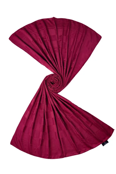 Emproyal Silver Jakar Dama Desenli Şal 75x190 cm - 6