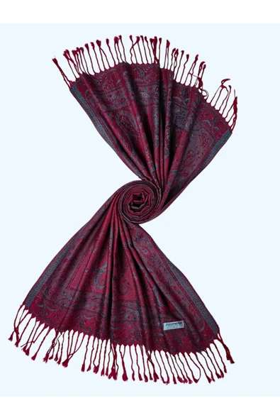Işıl İpek - Etnik Desen Paşmina Şal 75x190 - 2