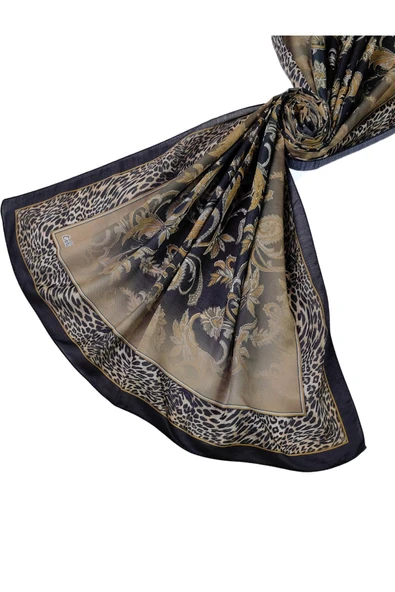 Enba Etnik Desenli Soft Pamuklu Şal 75x190 cm