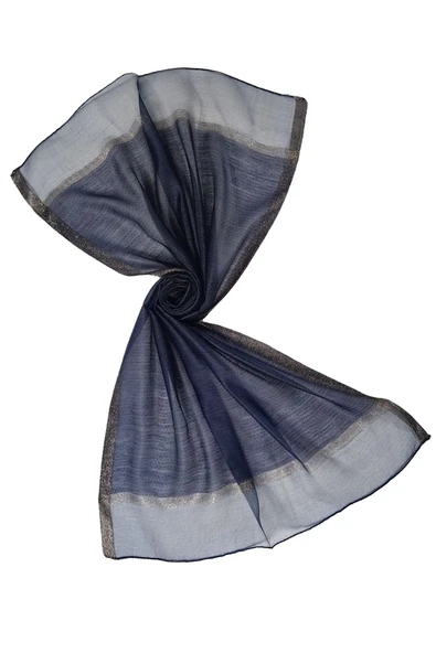 Mısırlı Eşarpları Tül İpek Şal - Resim 2