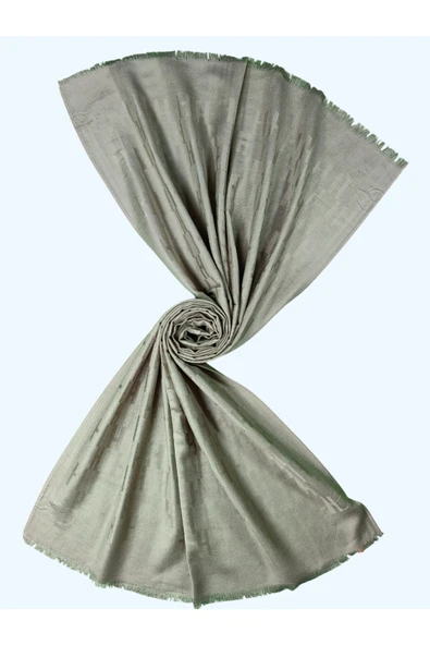 Işıl İpek - H Desen Kaşmir İpek Şal 75x190 cm - Resim 2