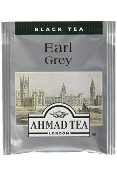 Ahmad Tea Earl Grey Tea Bergamotlu 100 Folyo Zarflı Poşet Çay - 2