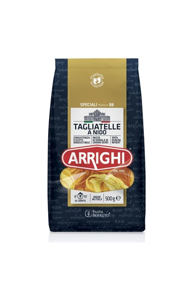 ARRIGHI Tagliatelle A Nido Makarna 500 Gr. ürün görseli
