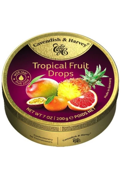 Cavendish & Harvey Tropik Meyve Şekeri Tropical Fruit Drops