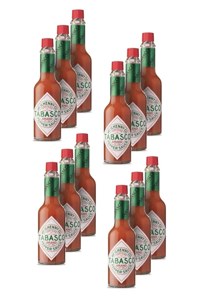 Tabasco Acı Biber Sosu 60 ml X 12 Adet