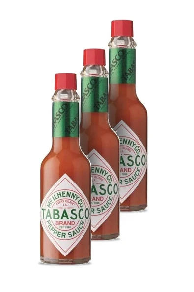 Tabasco Acı Biber Sosu 60 ml X 3 Adet