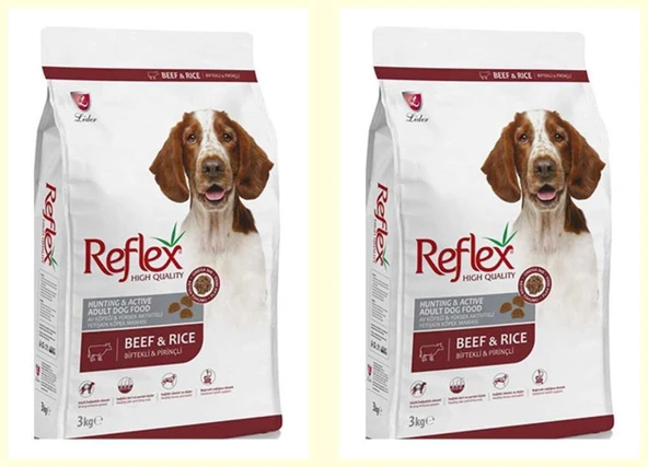 Reflex Beef Biftekli Yetiskin Köpek Mamasi 3 Kg* 2 ADET