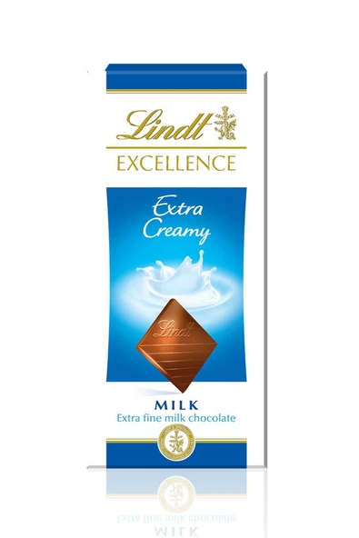 Lindt Excellence Extra Creamy Milk Çikolata 100 gr