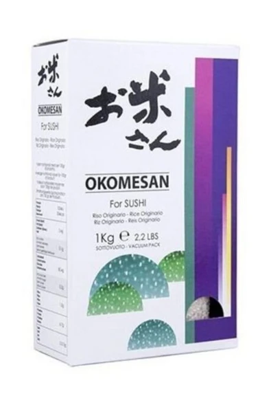 Okomesan Sushi Pirinci, 1 Kg ürün görseli 1