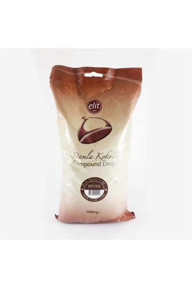 Elit Çikolata Elit Damla Drop Sütlü Konfiseri Çikolata 1000 gr - 1