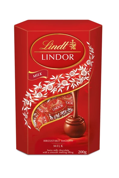 Lindt Lindor Cornet Milk 200 G