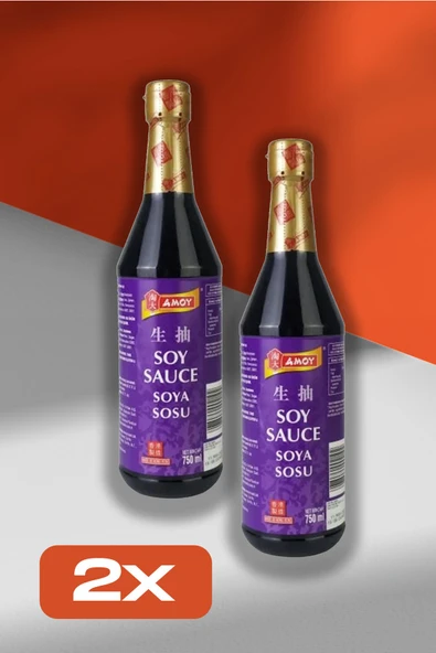Amoy Soya Sosu 750 ml 2 Adet