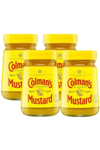 Colman's Hardal Mustard 100 G*4 Adet