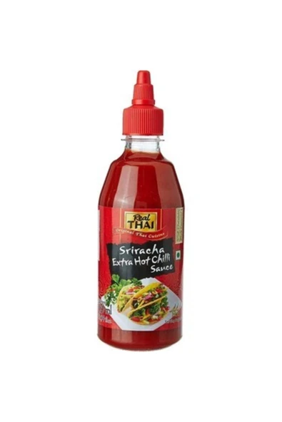 Real Thai Sriracha Extra Hot Chilli Sauce 430 Ml ürün görseli