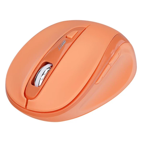 Everest KM-6281 CANDY Renkli Tuşlu Turuncu Kablosuz Q Multimedia Klavye + Mouse Set - 7