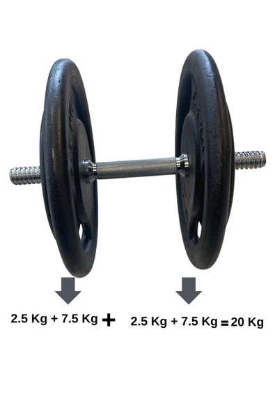 Xsport Demir Döküm Dambıl Set - 4