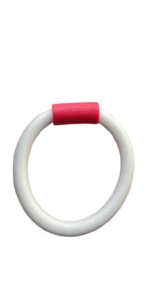 YGT Ambalaj Kilitli Deniz ve Havuz Makarnası, Yüzme Makarnası - Makarna Beyaz - Kilit Kırmızı