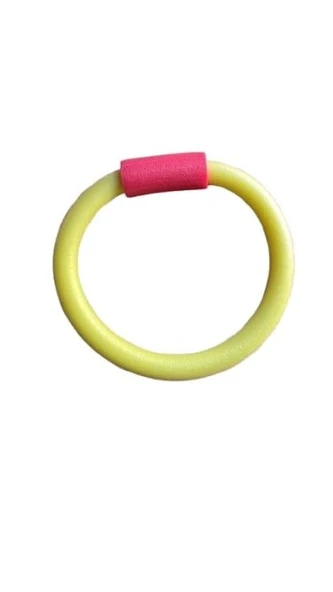 YGT Ambalaj Kilitli Deniz ve Havuz Makarnası, Yüzme Makarnası - Makarna Sarı - Kilit Kırmızı