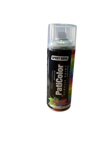PATİCOLOR KROM EFEKT ( PARLAK) GÜMÜŞ SPREY 400ML