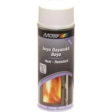 MOTİP BEYAZ ISIYA DAYANIKLI SPREY BOYA 400ML
