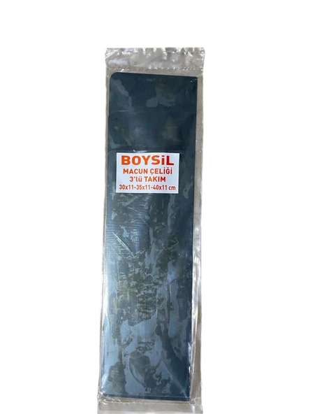 BOYSİL MACUN ÇELİĞİ 3 LÜ TAKIM 30*11-35*11-40*11CM