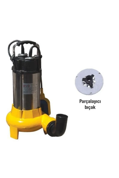 Attlas V1100d-f Döküm Gövde Atık Su Drenaj Pompası A801004