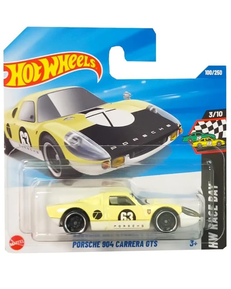 Hot Wheels Compact Hw Race Day Porsche 904 Carrera GTS HYX41