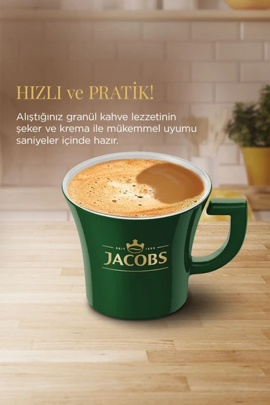 Jacobs 3'ü 1 Arada Gold Yoğun Lezzet Karışım Kahve 10'lu Paket - 5