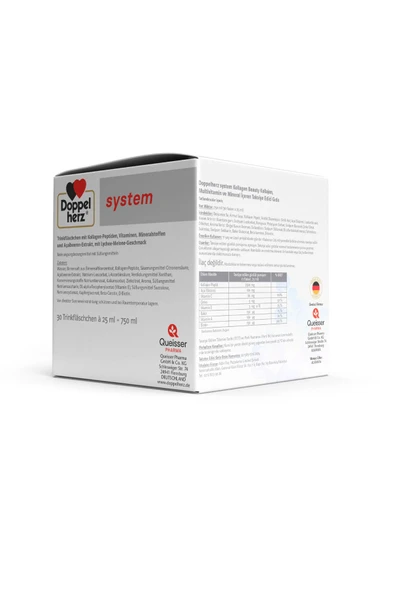 Doppelherz System Kollagen Beauty 30 X 25 ml Flakon - Resim 6