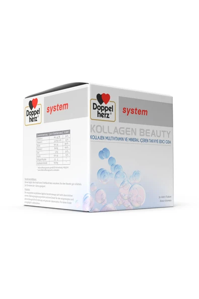 Doppelherz System Kollagen Beauty 30 X 25 ml Flakon - Resim 5