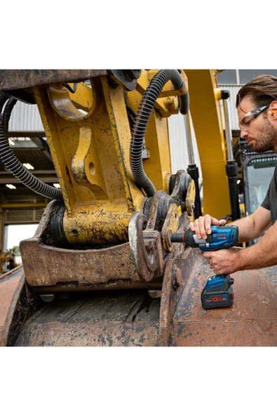 Bosch Gds 18 V-1600 Hc Akülü Darbeli Somun Sıkma Makinesi (AKÜ HARİÇ) 06019m1000 - 3