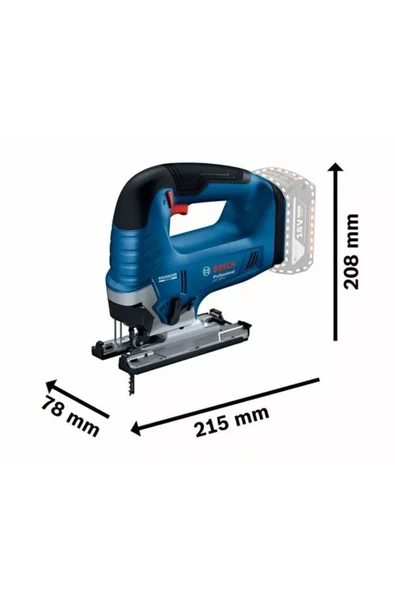 Bosch Gst 185 Akülü Dekupaj Makinası 18 Volt (aku Ve Şarj Aleti Hariç) - 8