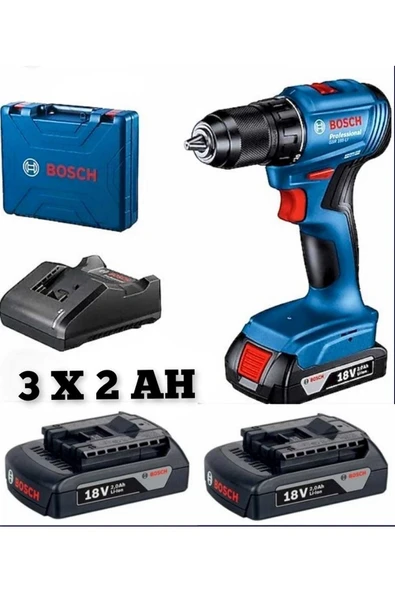 Bosch Gsb 185 Li 3 X 2 Ah Darbeli Matkap Vidalama