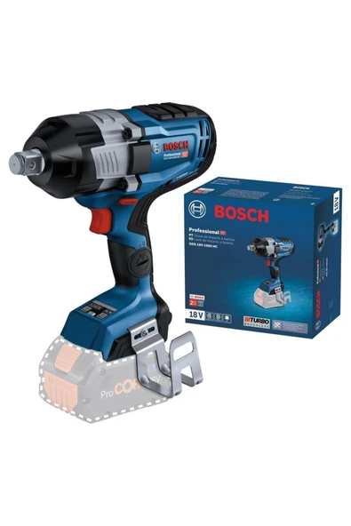 Bosch Gds 18 V-1600 Hc Akülü Darbeli Somun Sıkma Makinesi (AKÜ HARİÇ) 06019m1000
