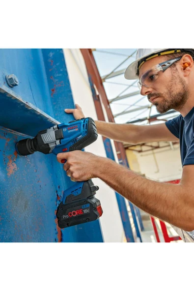 Bosch Gds 18 V-1600 Hc Akülü Darbeli Somun Sıkma Makinesi (AKÜ HARİÇ) 06019m1000 - 4