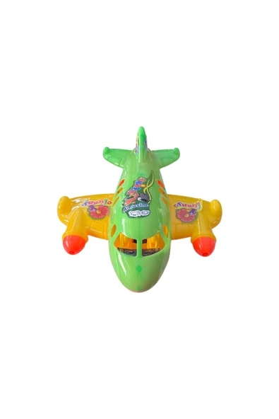 BeraToys  Plastik Sürtmeli Uçak (Uzunluk 22cm) - 2