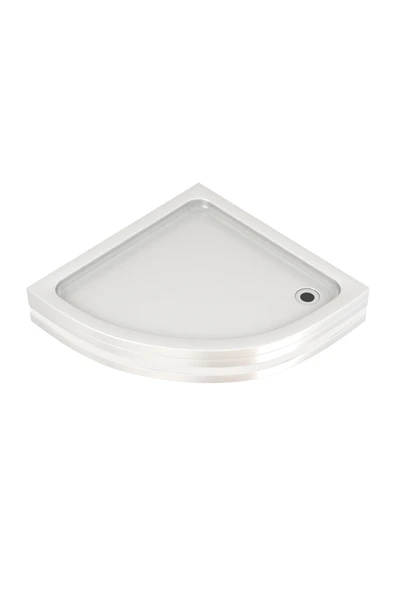 Sanica Magna Oval 80 x 80 20 cm Yükseklik Duş Teknesi - 3