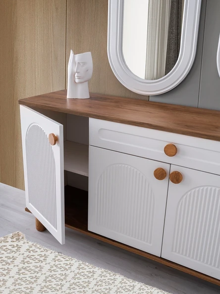 NEHİR MDF KONSOL VE AYNA - Resim 2