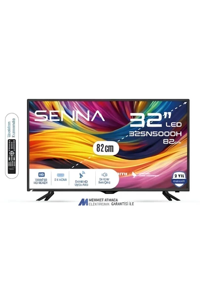 Senna 32SN5000H HD 32" 82 Ekran Uydu Alıcılı LED TV