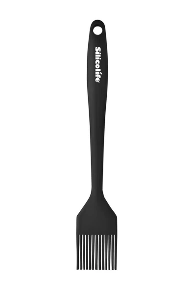 Silicolife Spatula ve Fırça Seti, Isıya Dayanıklı Yanmaz Yapışmaz Silikon Spatula ve Yumurta Fırçası 2’li Set - 5