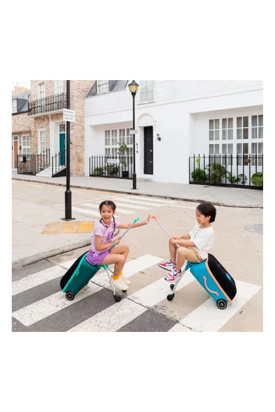 Micro Ride On Luggage Eazy Ocean Blue Mavi 1+ Yaş - 2