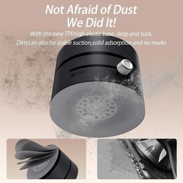 360 Dönebilen Ayarlanabilir Araç Içi Tutucu Kullanılabilen Vakumlu A2 Pro Magsafe ile Uyumlu Telefon Tutucu - 6