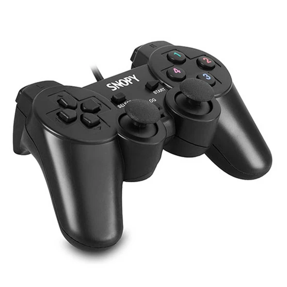Snopy SG-401 USB/PC/PS3 1.8M Titreşimli Gamepad Kablolu Oyun Kolu - 2