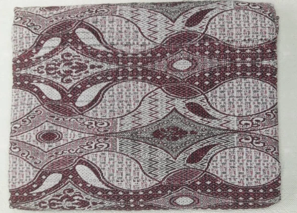 Mandaş 4m2 Lastiksiz Halı Örtüsü Savan (160x230)-Bordo v3 - 2