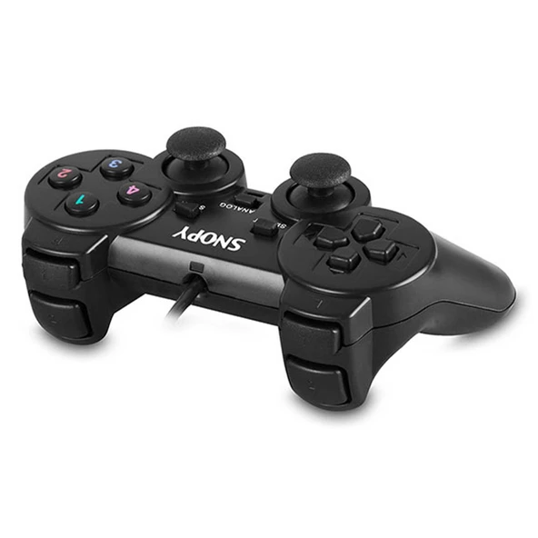Snopy SG-401 USB/PC/PS3 1.8M Titreşimli Gamepad Kablolu Oyun Kolu - 3